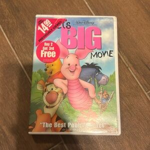 Piglets big movie DVD